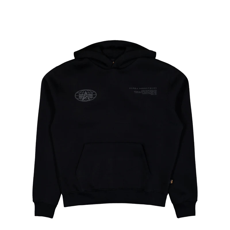 World Logo Backprint Hoodie