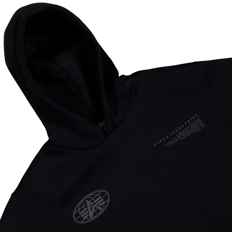 World Logo Backprint Hoodie