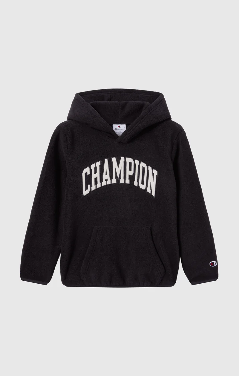 Boys' Fleece Polar Hoodie Script Logo