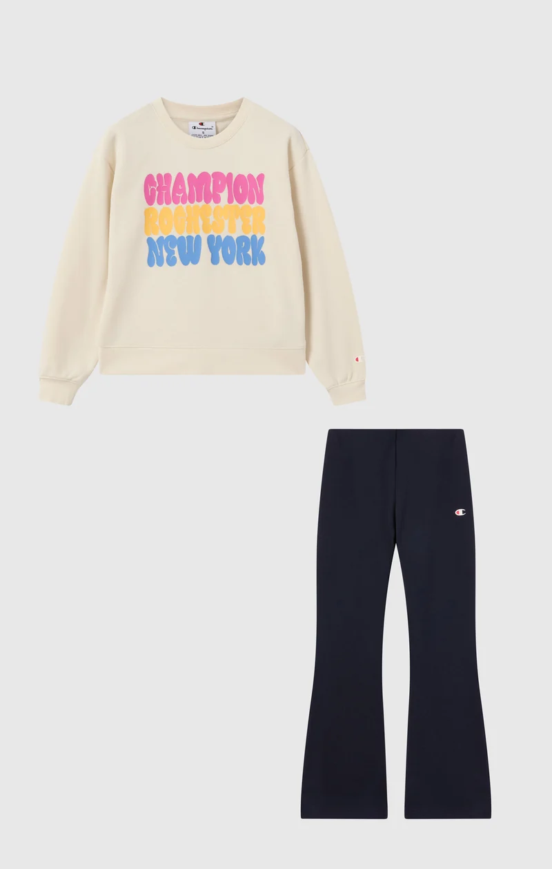 Girls' Fleece Sweatsuit with Graphic