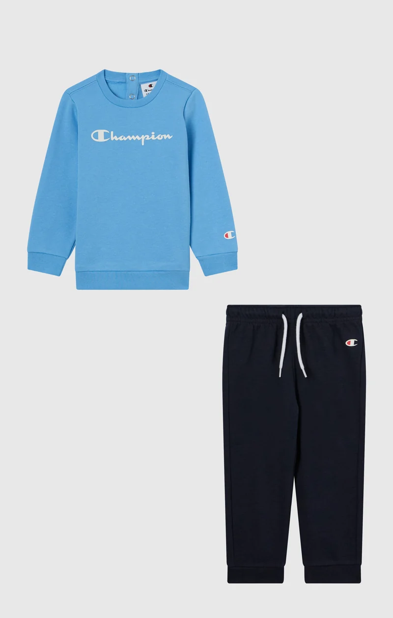 Baby Crewneck Fleece Sweatsuit Icons