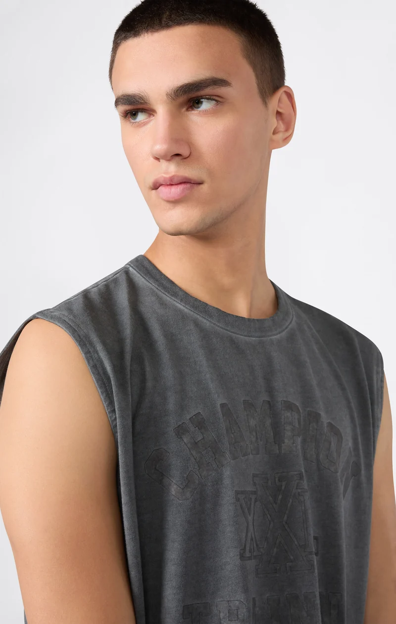 Men’s Graphic Muscle GYM Stretch Tank