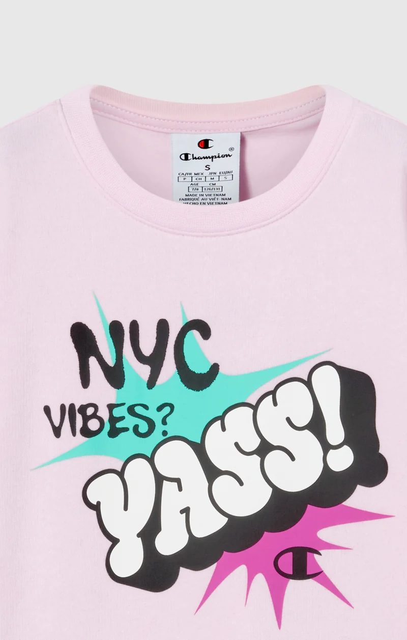 Girls' Fleece Sweatsuit with Graphic