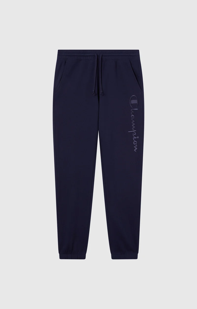 Men’s Elastic Cuff Slim Fit Fleece Joggers Icons
