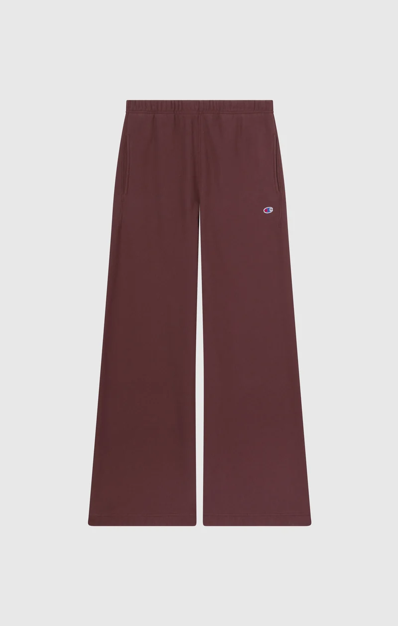 Men’s Heavyweight Wide-Leg Fleece Jogger Pants Reverse Weave