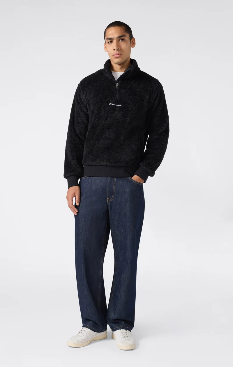 Men’s Half Zip Polar Teddy Top