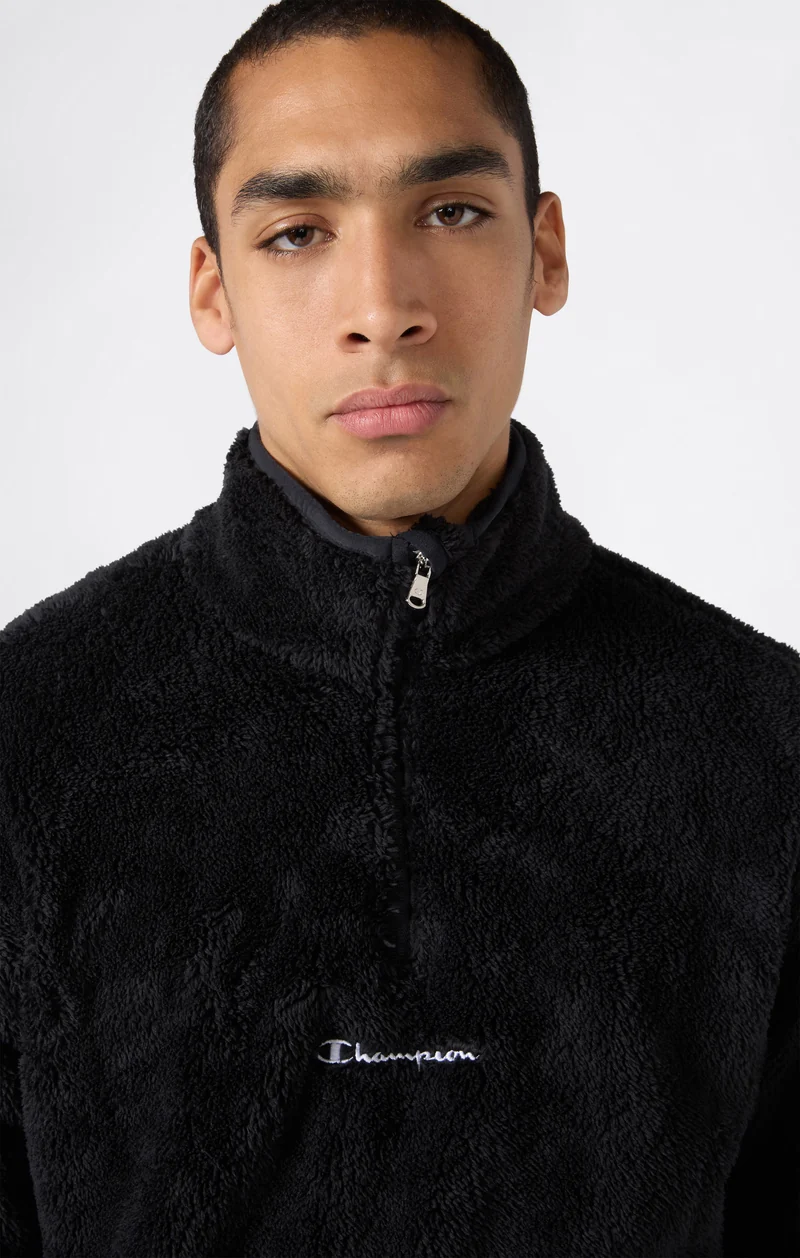 Men’s Half Zip Polar Teddy Top