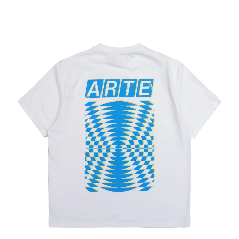 Abstract Back Print T-Shirt