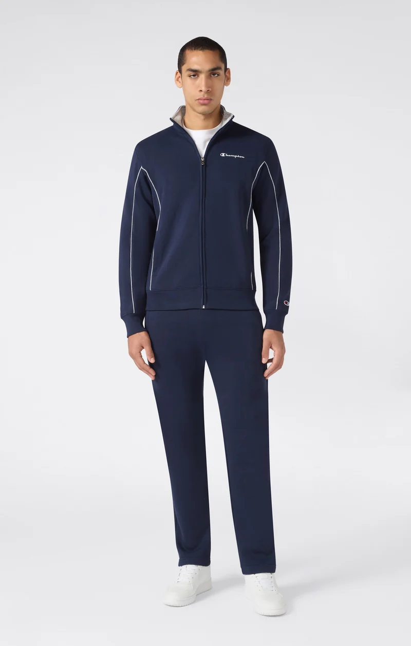 Men’s Fleece Full Zip Sweatsuit Small Script