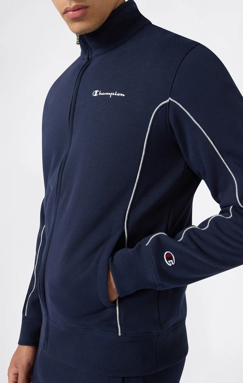 Men’s Fleece Full Zip Sweatsuit Small Script