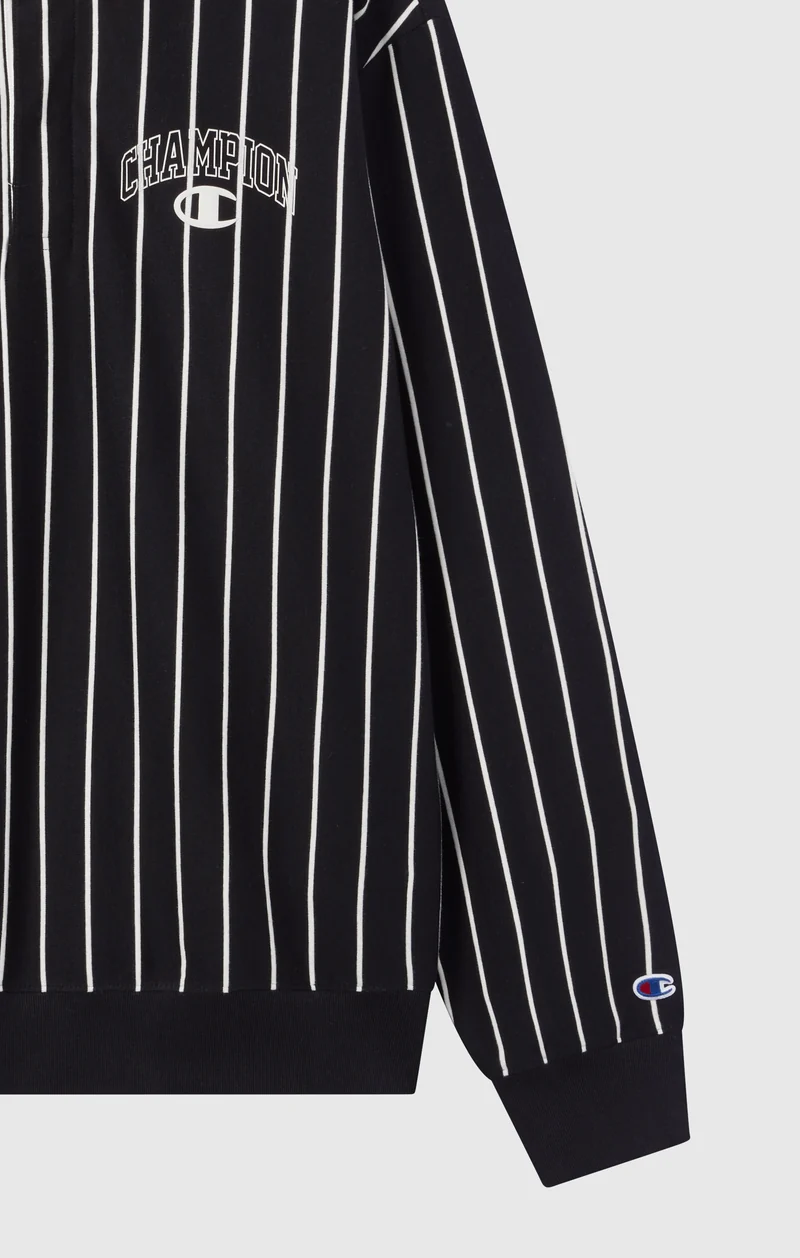 Men’s Striped Polo Street Varsity