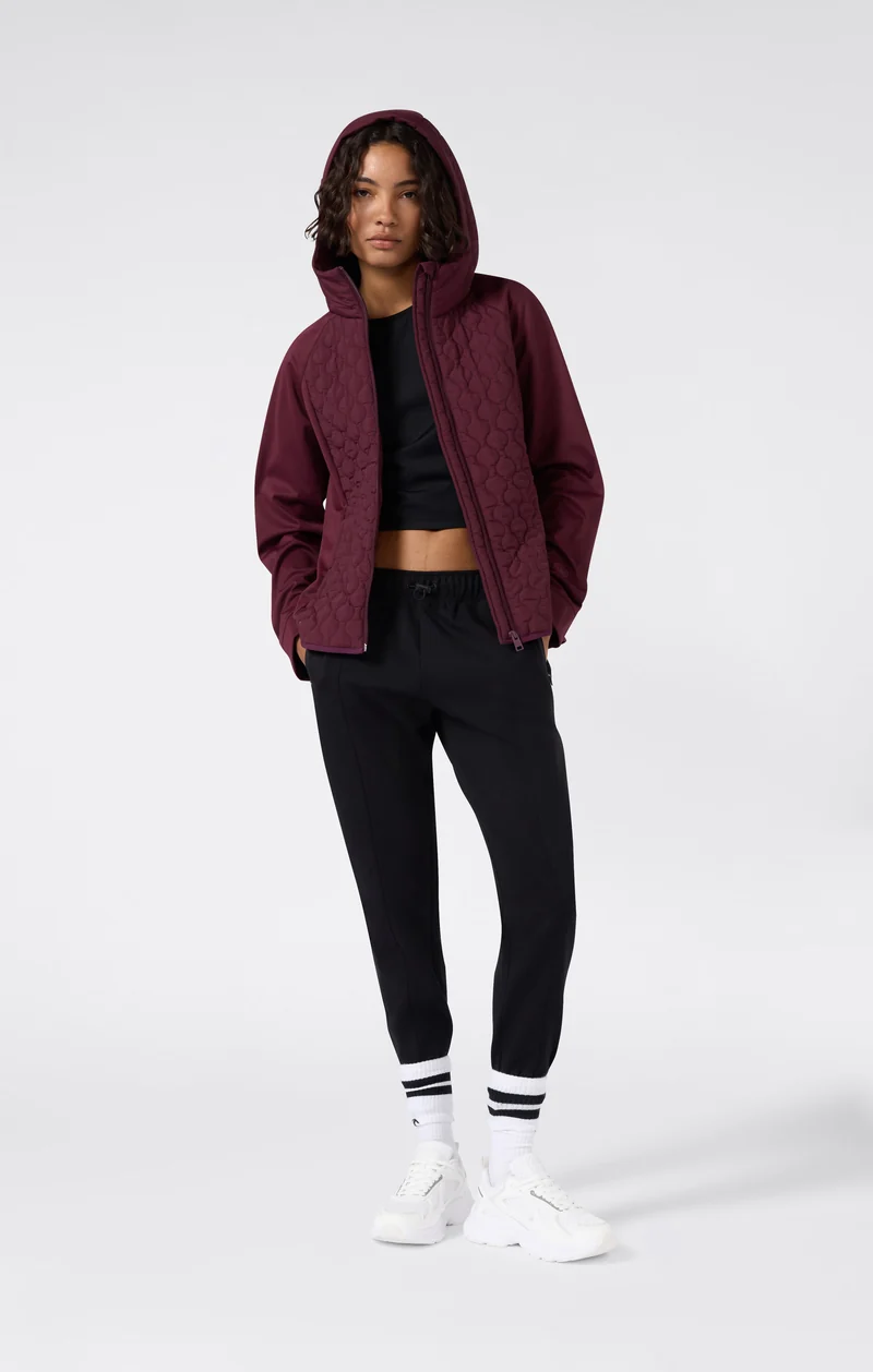Women's Polyfilled Hooded Jacket