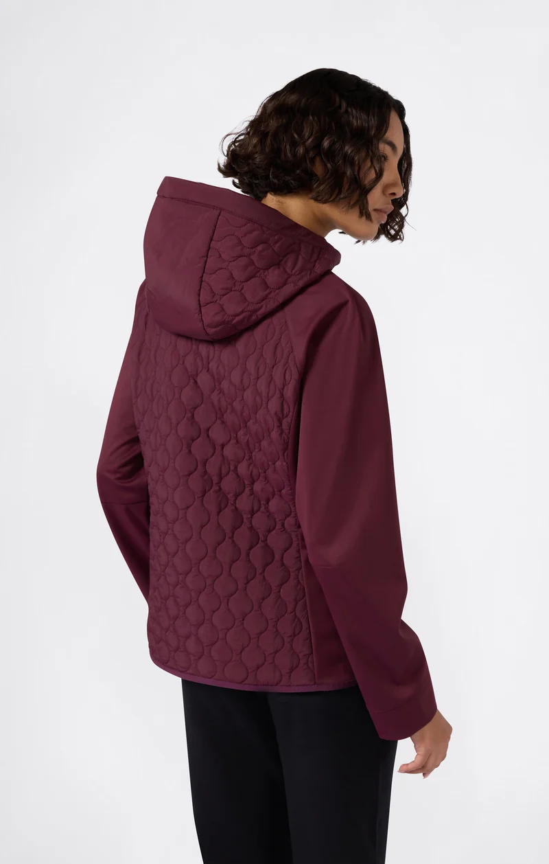 Women's Polyfilled Hooded Jacket