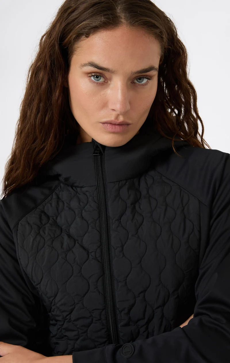 Women's Polyfilled Hooded Jacket