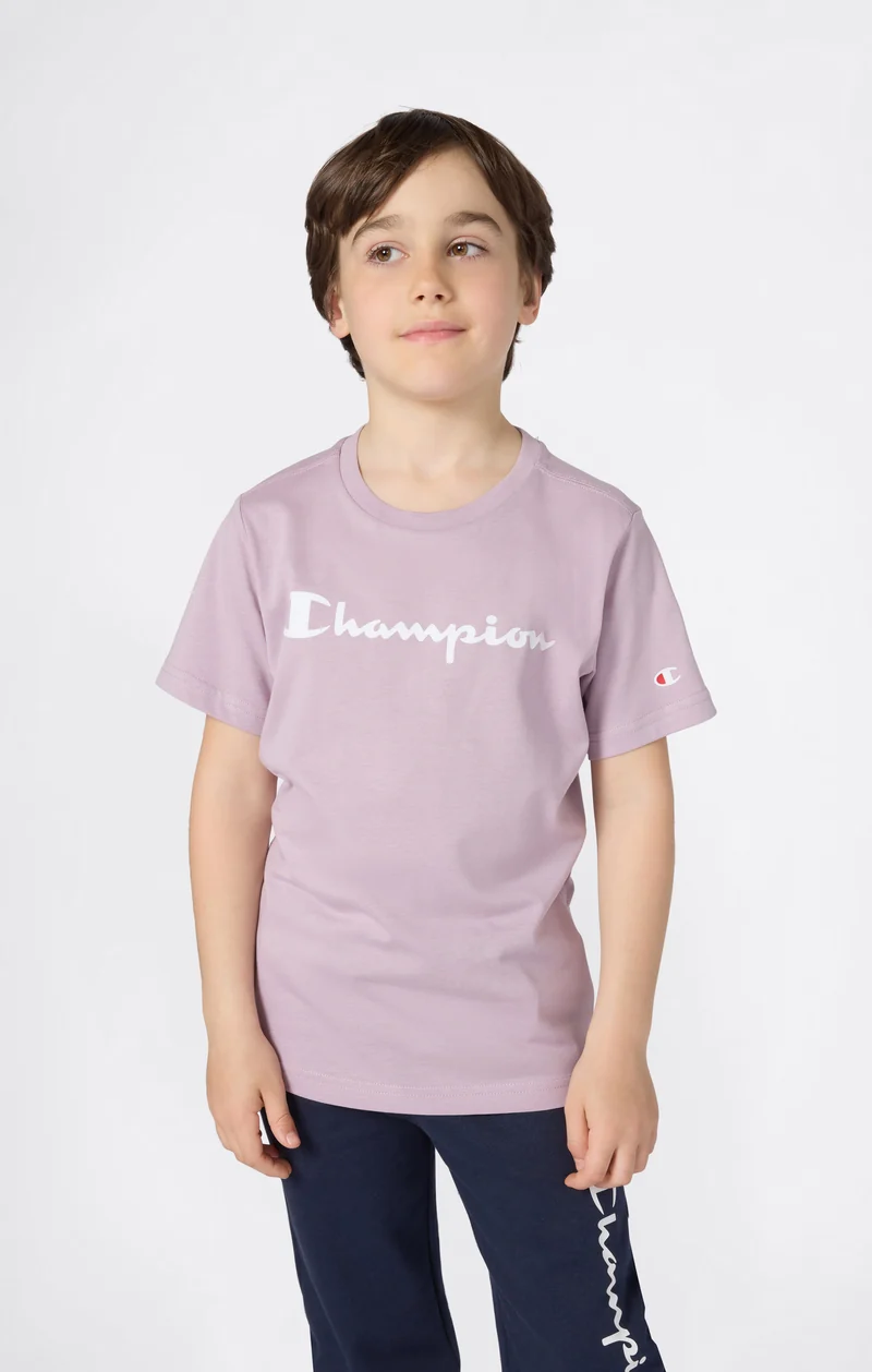 Boys' Script Logo T-Shirt