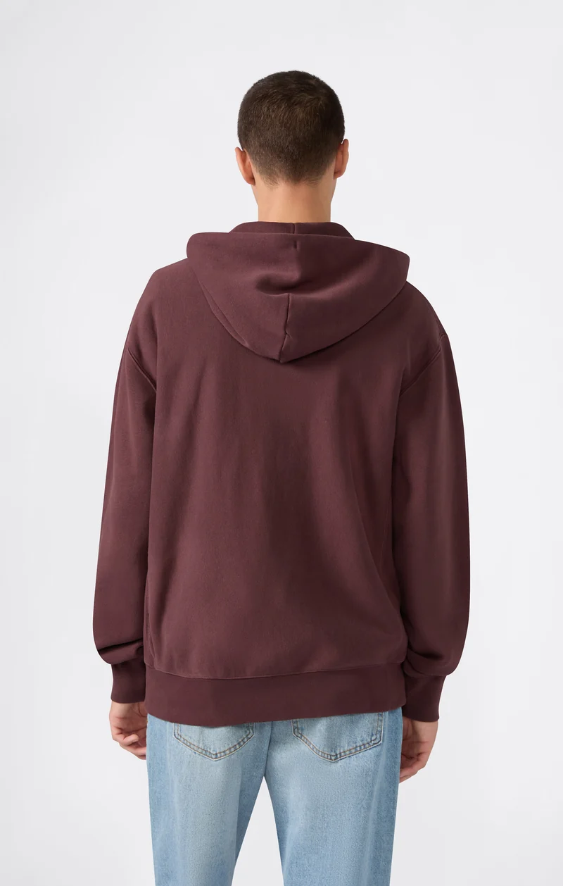 Men's Fleece Full Zip Hoodie Reverse Weave