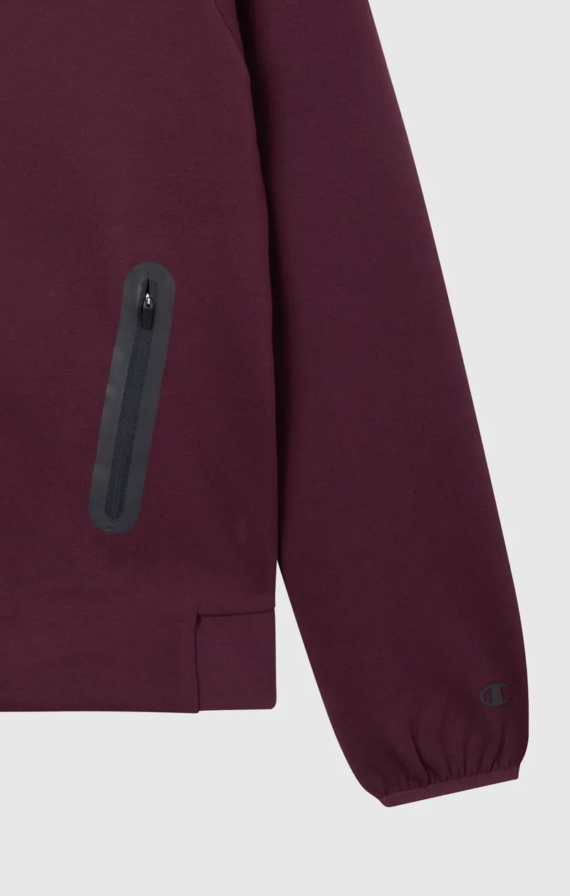 Women’s Full Zip Hoodie Stretch Poly-Cotton Sweatshirt C-Tech