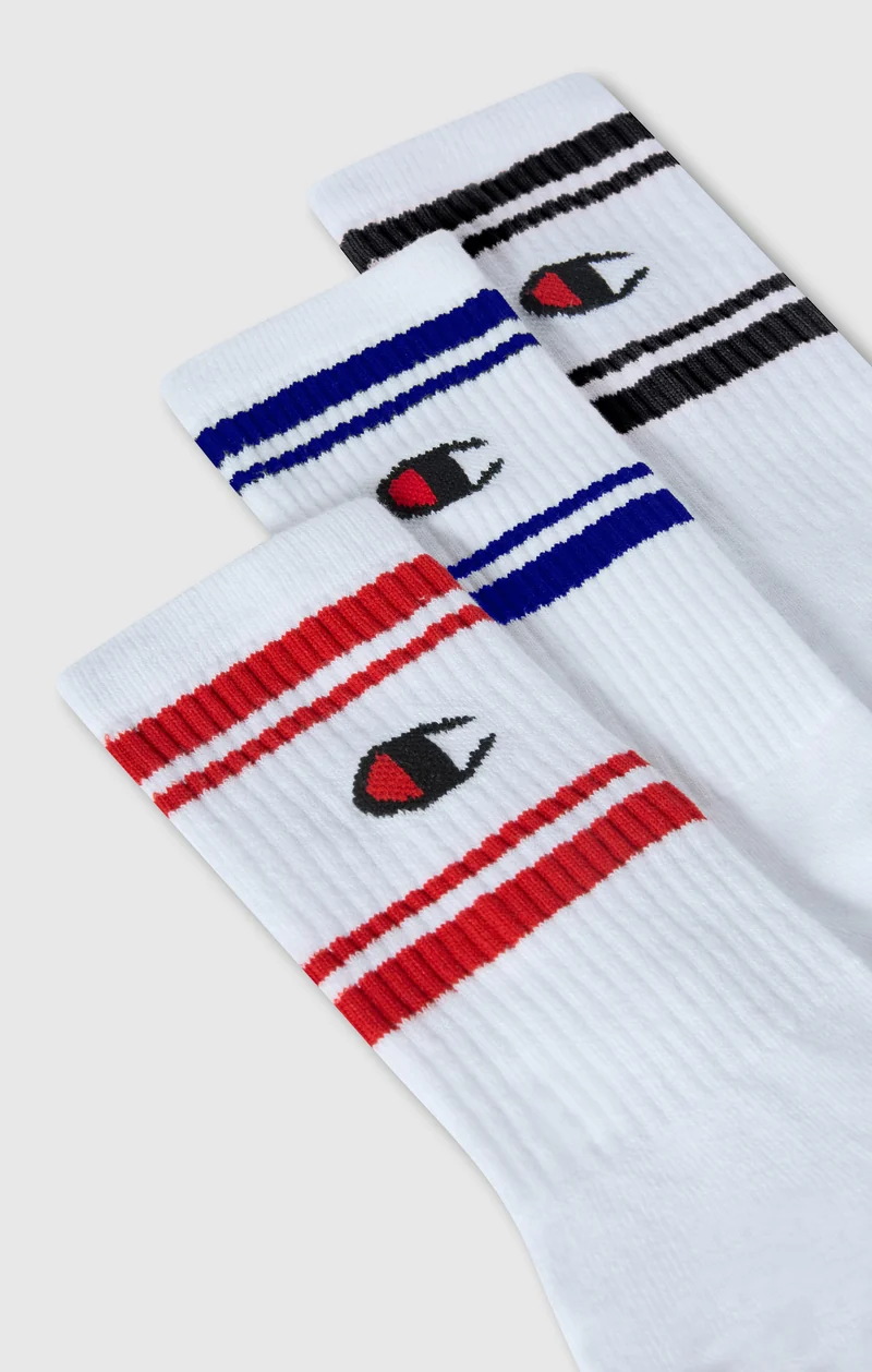 3-Pack Adult Mid Ankle Socks