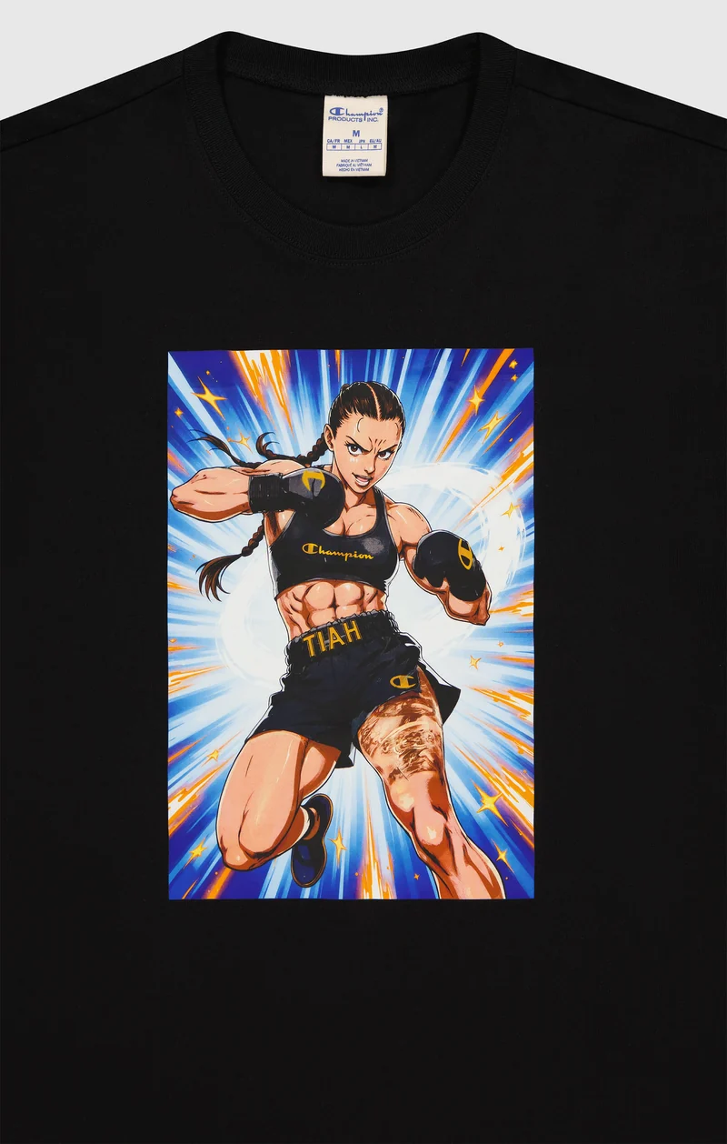 Champion x Tiah Ayton Reverse Weave T-shirt