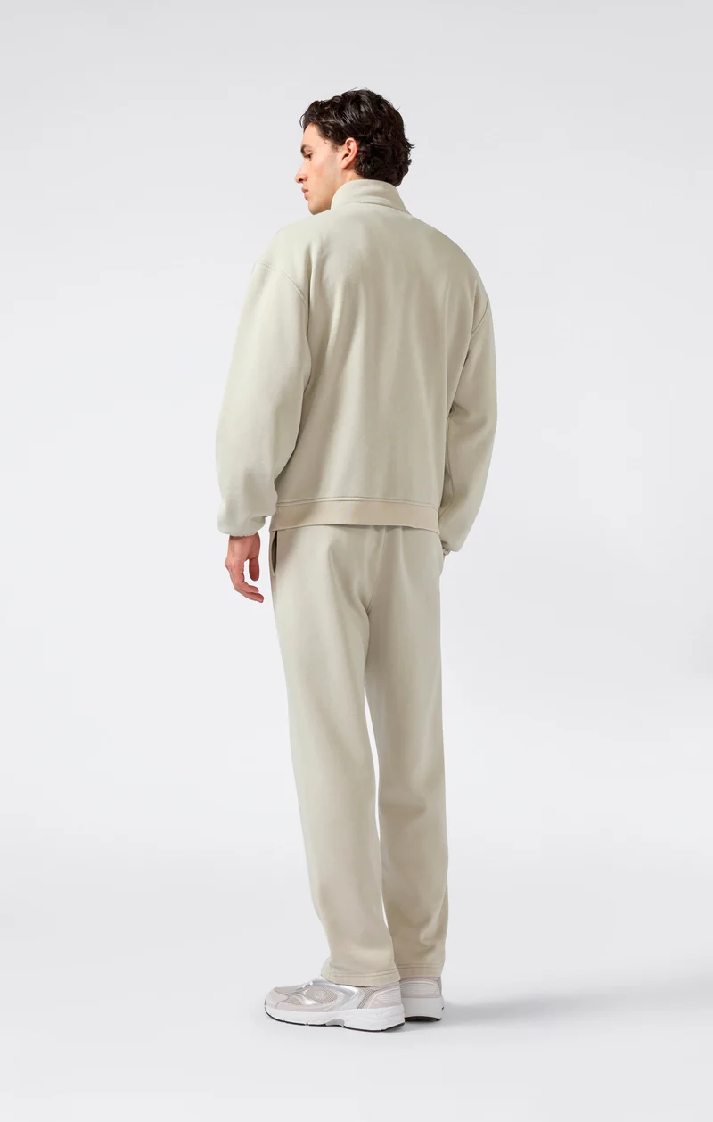 Men’s Fleece Full Zip Suit Washed Icons