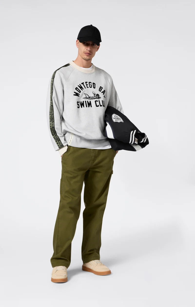 Men’s Sweatshirt Heavy Terry Index & Archives Island Trees