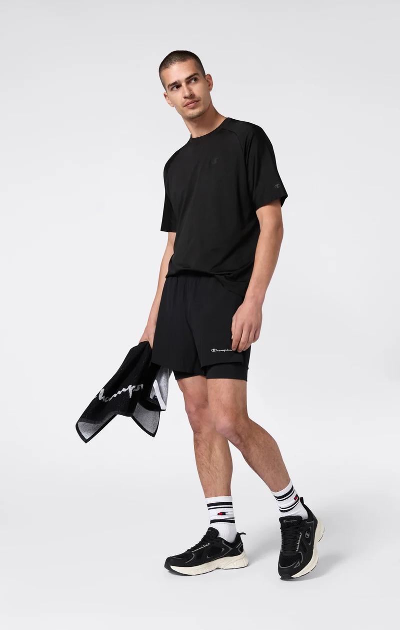 Men’s 2 in 1 Lightweight Quick Dry Shorts