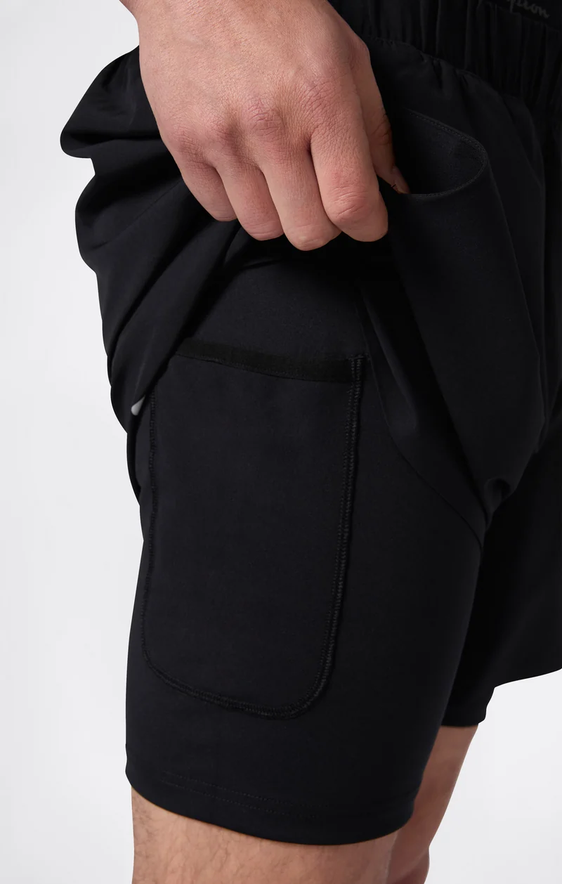 Men’s 2 in 1 Lightweight Quick Dry Shorts
