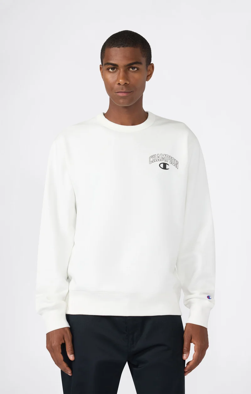 Men’s Fleece Crewneck Sweatshirt Street Varsity