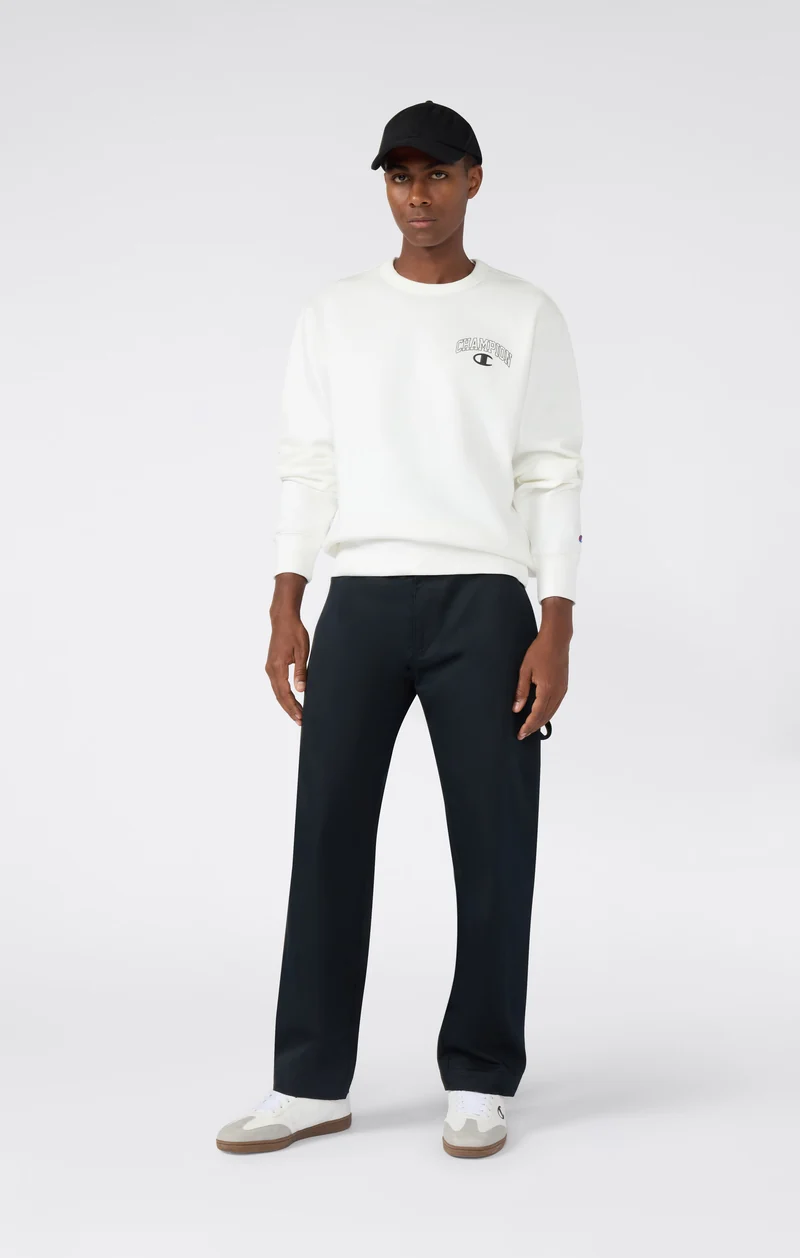 Men’s Fleece Crewneck Sweatshirt Street Varsity