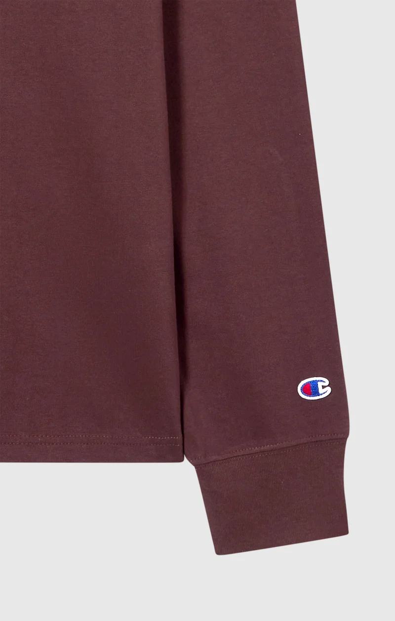 Oversized Men's Long Sleeve T-Shirt in Soft Heavy Cotton