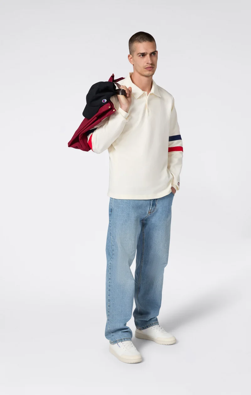 Men’s Long Sleeve Polo Index & Archives Island Trees