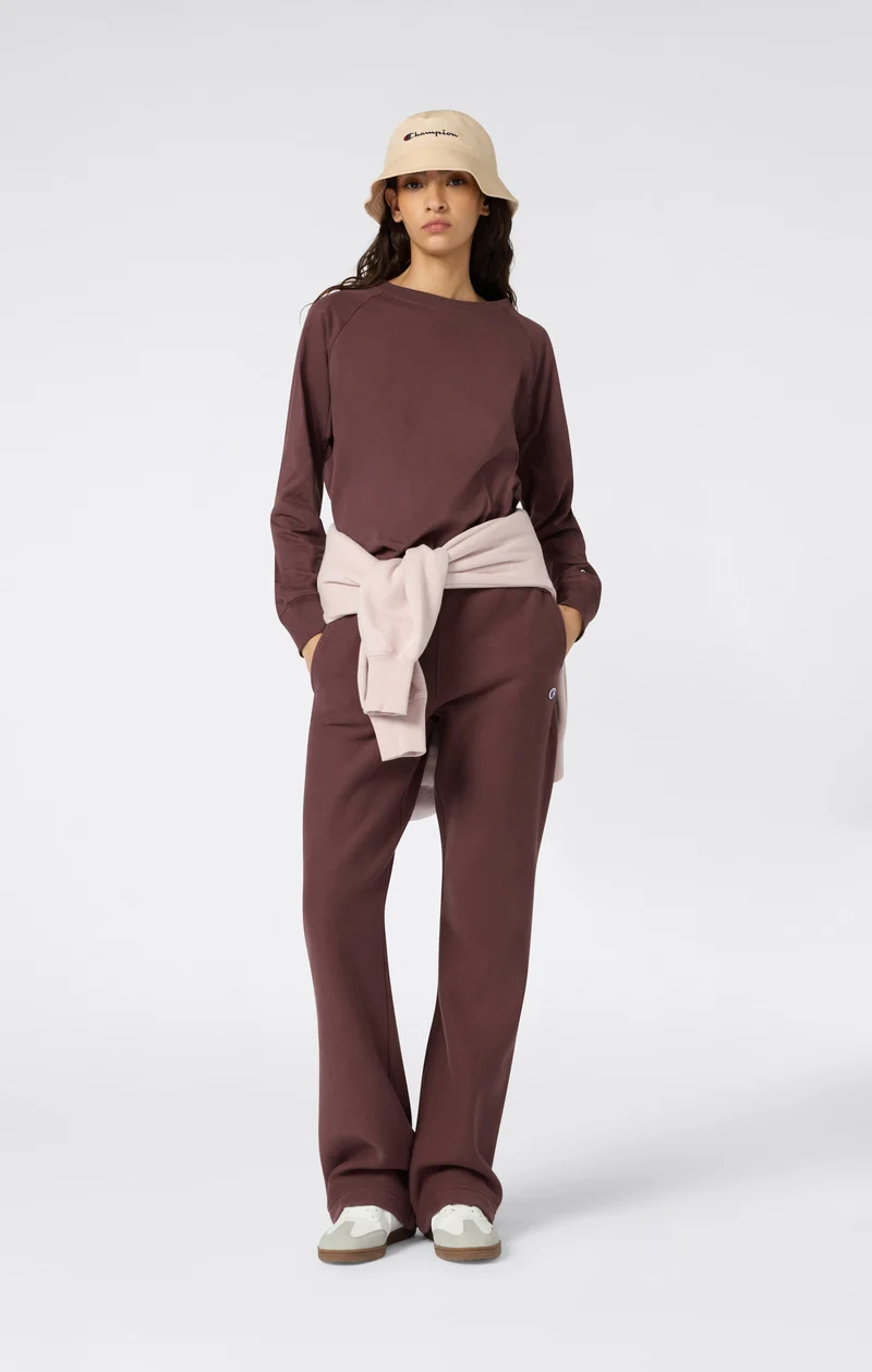 Women’s Heavyweight Fleece Long Jogger Pants Reverse Weave