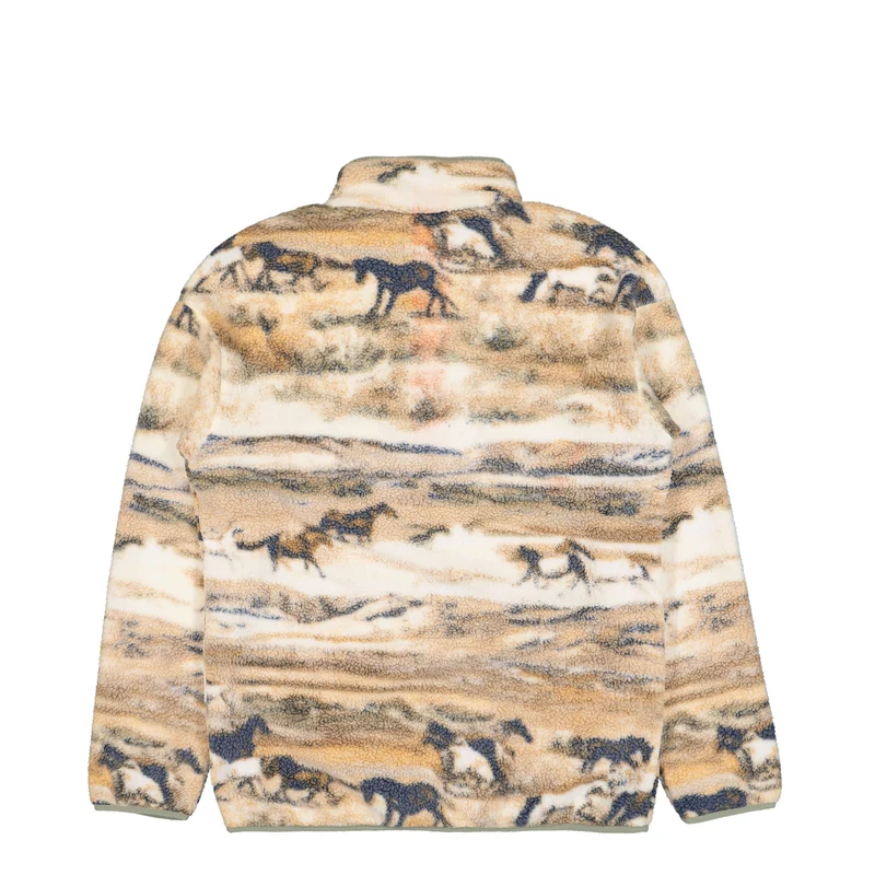 Helvetia II Printed Half Snap Fleece