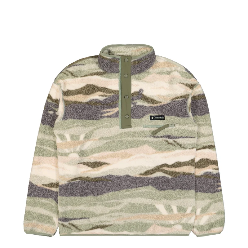 Helvetia II Printed Half Snap Fleece