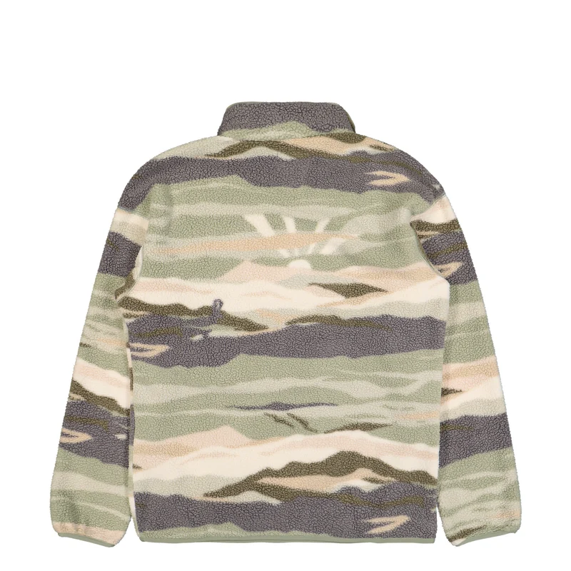 Helvetia II Printed Half Snap Fleece