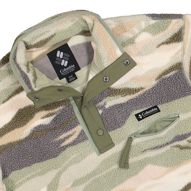 Helvetia II Printed Half Snap Fleece