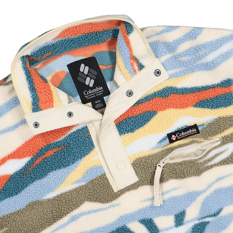 Helvetia II Printed Half Snap Fleece