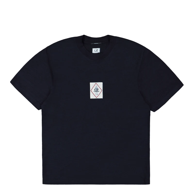 Indigo Jersey Logo T-Shirt