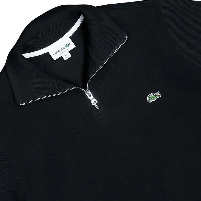 High Neck Zipped Sweatshirt