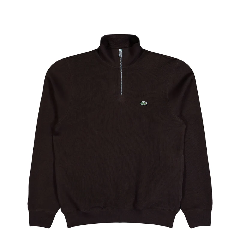 High Neck Zipped Sweatshirt