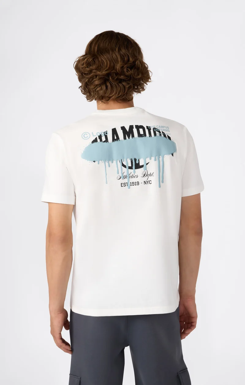Men’s Crewneck T-Shirt Street Varsity