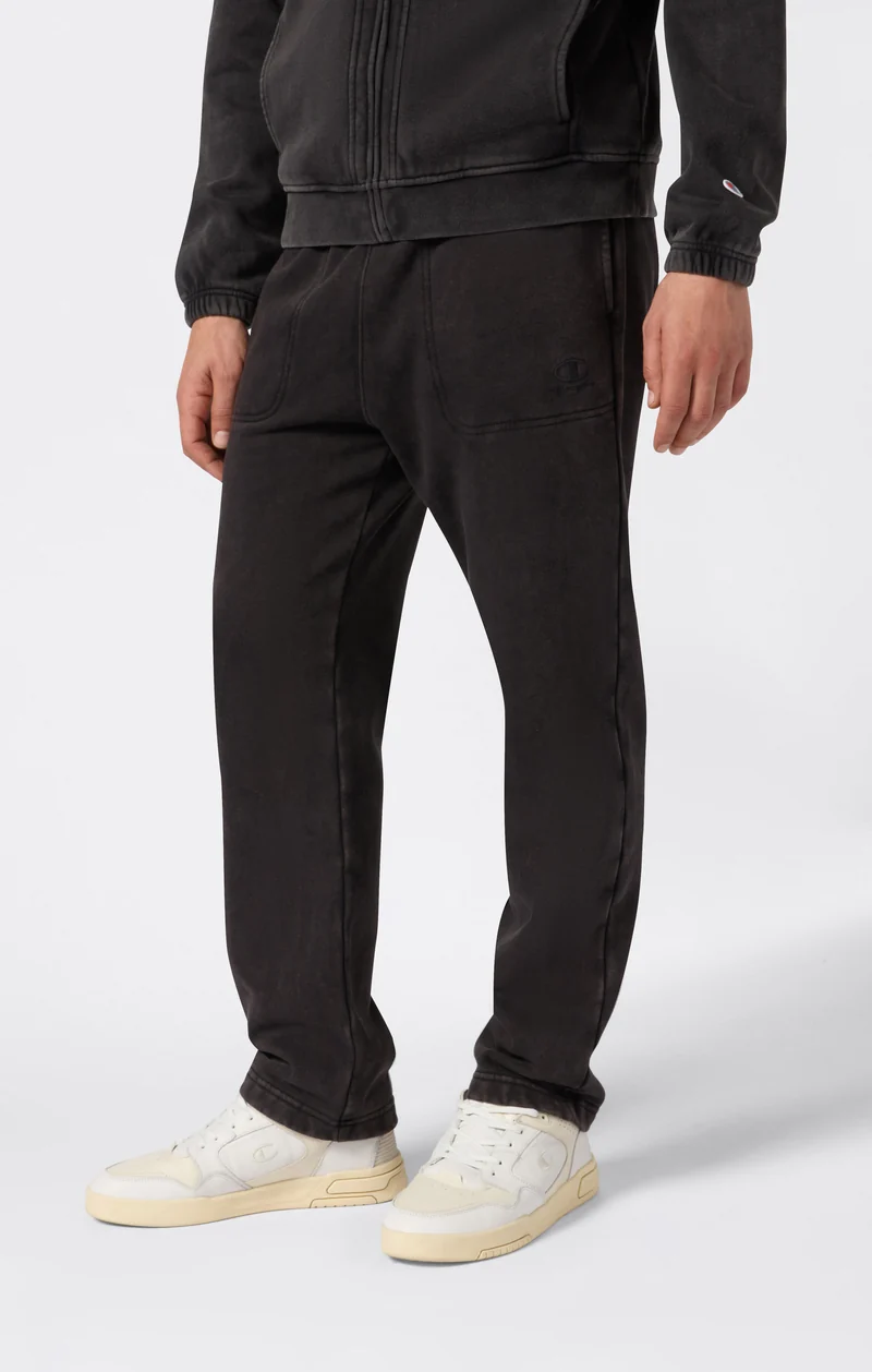 Men’s Fleece Full Zip Suit Washed Icons