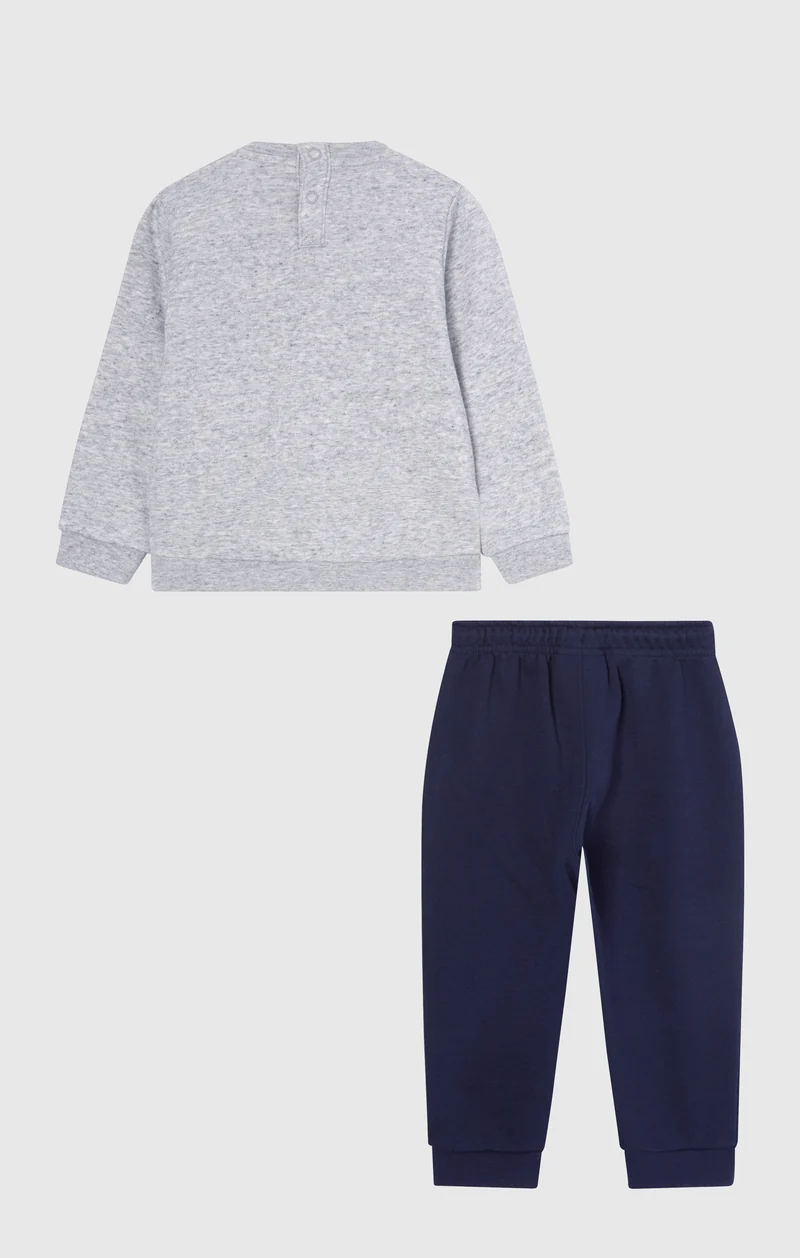 Baby Crewneck Fleece Sweatsuit Icons