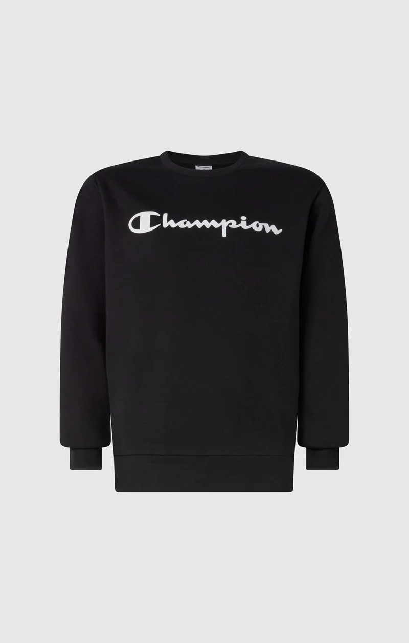 Boys' Fleece Crewneck Sweatshirt Script Logo