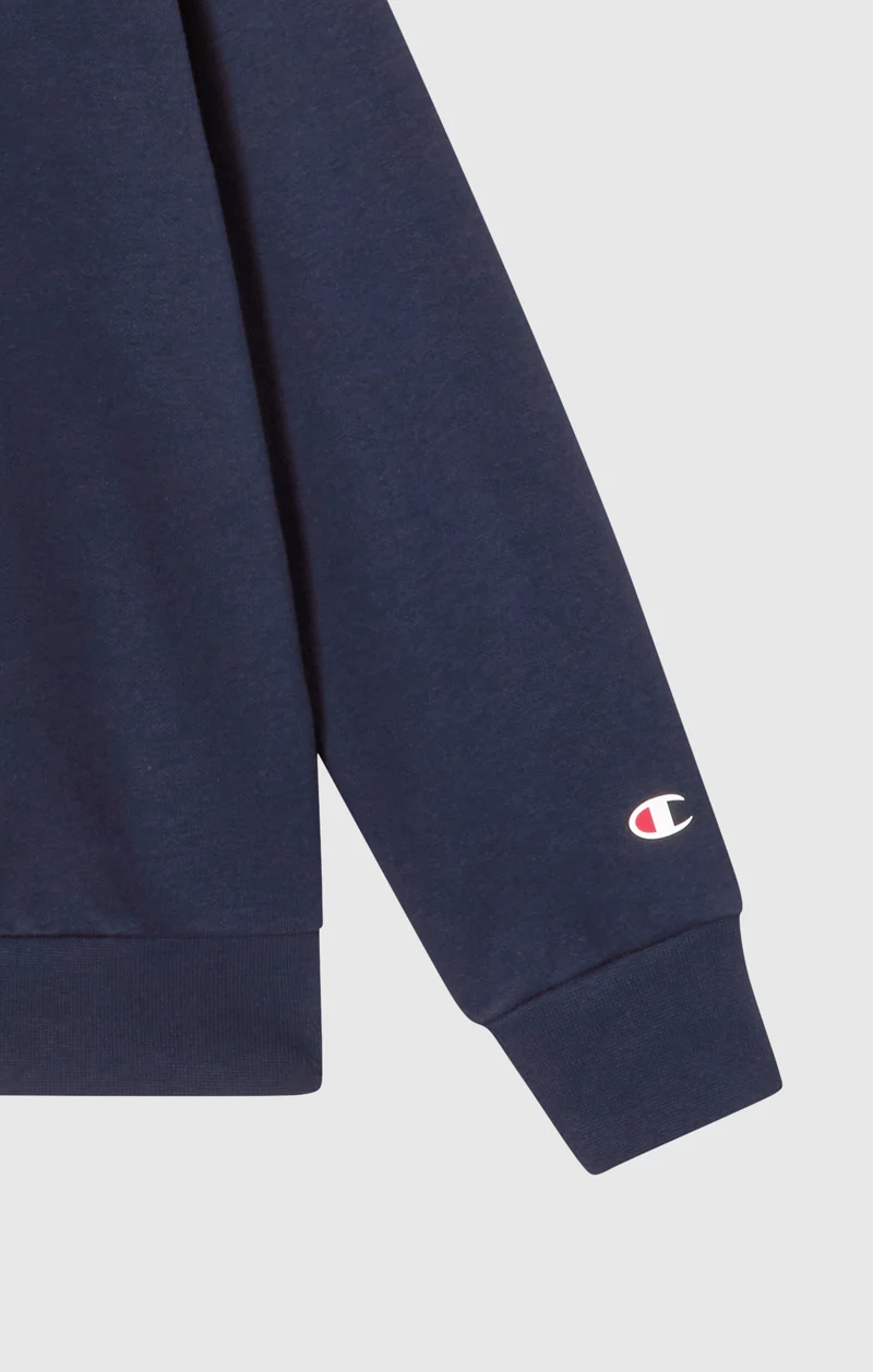 Boys' Fleece Crewneck Sweatshirt Script Logo
