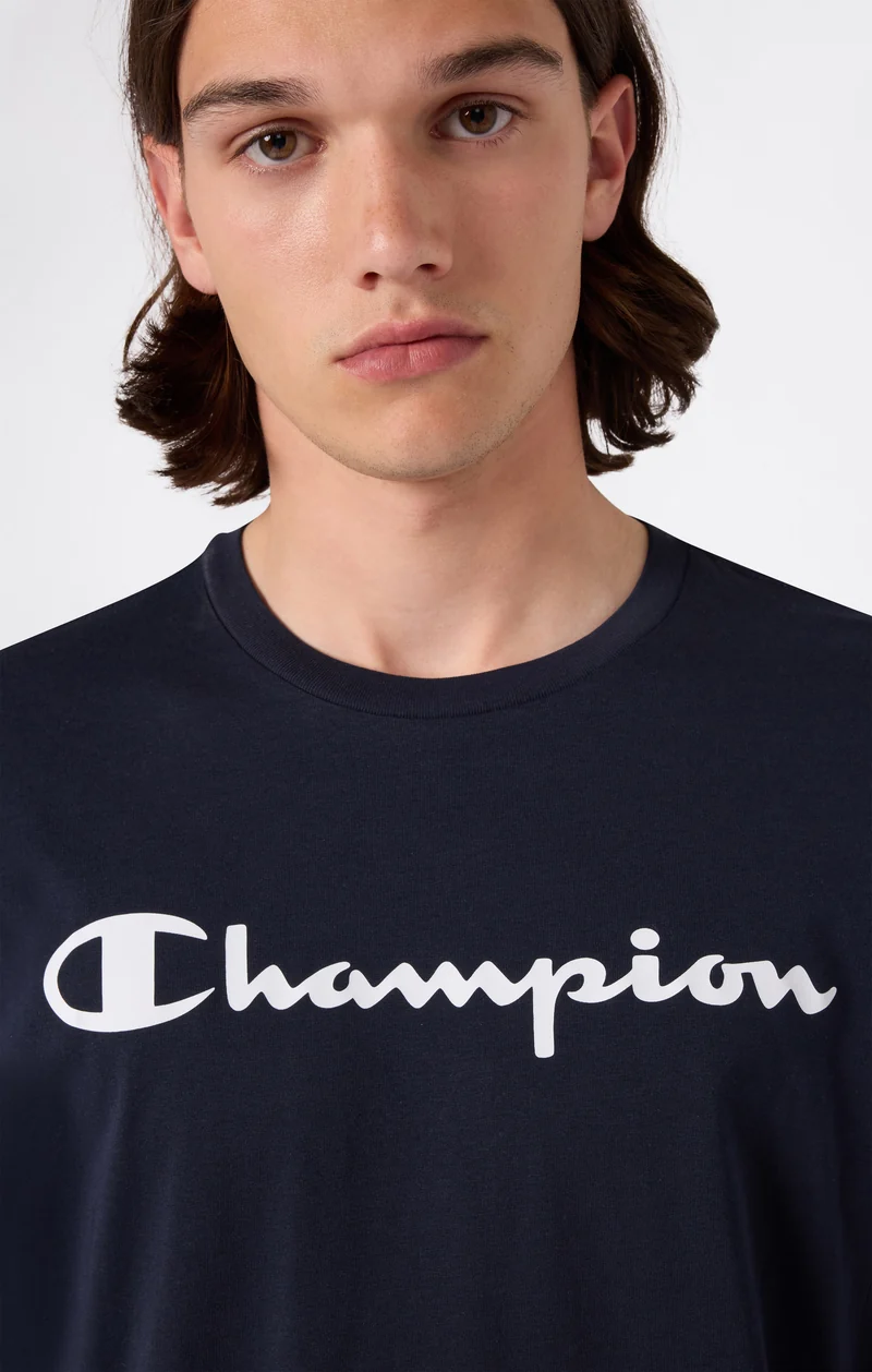 Men’s Long Sleeve T-Shirt Script Logo