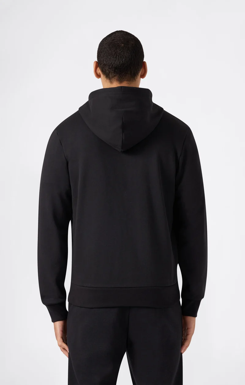 Men’s Fleece Full Zip Hoodie Script Logo