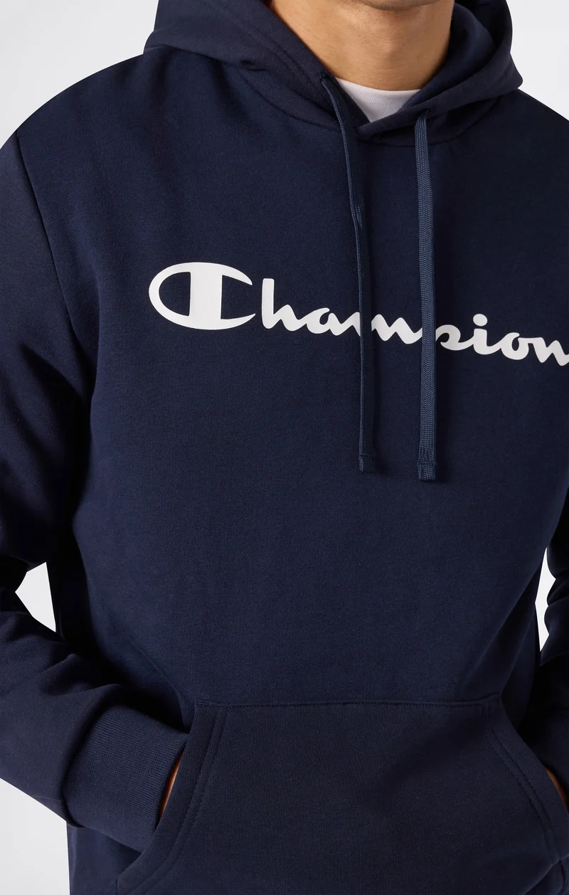 Men’s Fleece Hoodie Script Logo