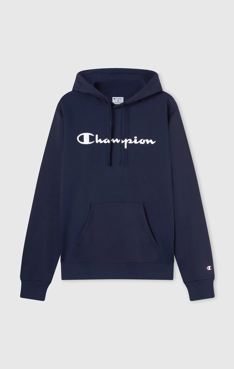 Men’s Fleece Hoodie Script Logo