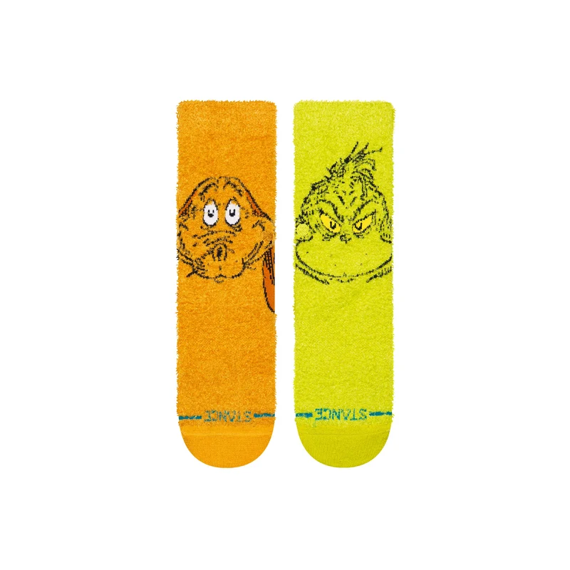 Grinch And Max Kids Socks